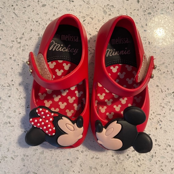 Mini Melissa Mickey Mouse Mary Jane shoes - Picture 2 of 4